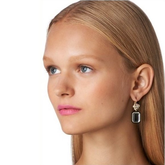 NWB kate spade Rectangle shape party drop earrings